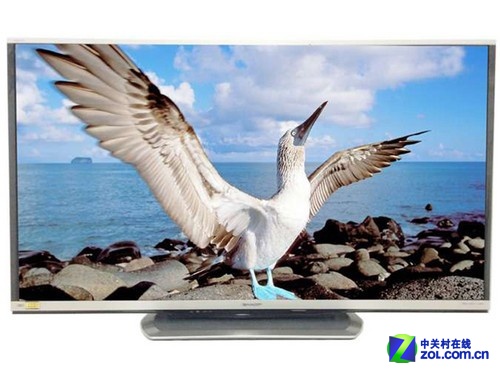 银白色造型 夏普46吋智能电视仅6700元 