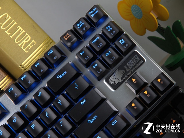 达尔优 机械师合金版黑色 细节图 