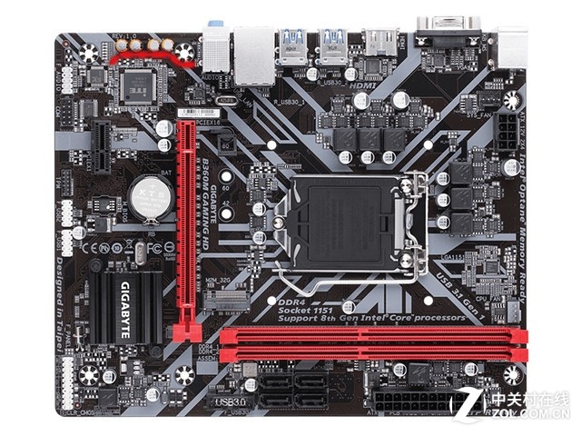 高速高效 技嘉B360M GAMING HD售589元